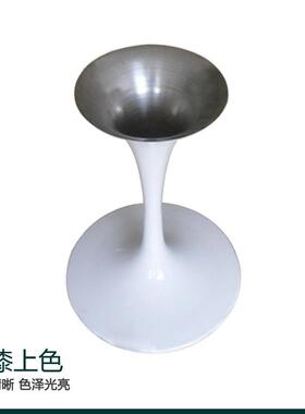 网桌红现腿代铁烤漆哑光白郁金香脚供桌应奶茶FT-B086-甜品店五金