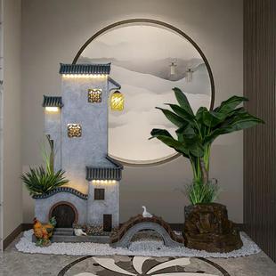 园中20116国风房子禅景意观造阳台楼梯办公花庭景院创意室内外装