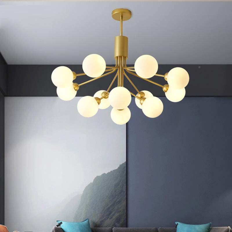 北欧82后现代简约大气轻奢客厅灯餐具古玻璃厅复卧室客吊厅灯,家装灯饰光源,智能吊灯,淘宝优惠券,粉丝福利购,淘宝优惠卷