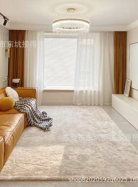 土耳其防水地室毯端别EYT墅客厅茶几米高色美式轻奢卧耐脏床边毯