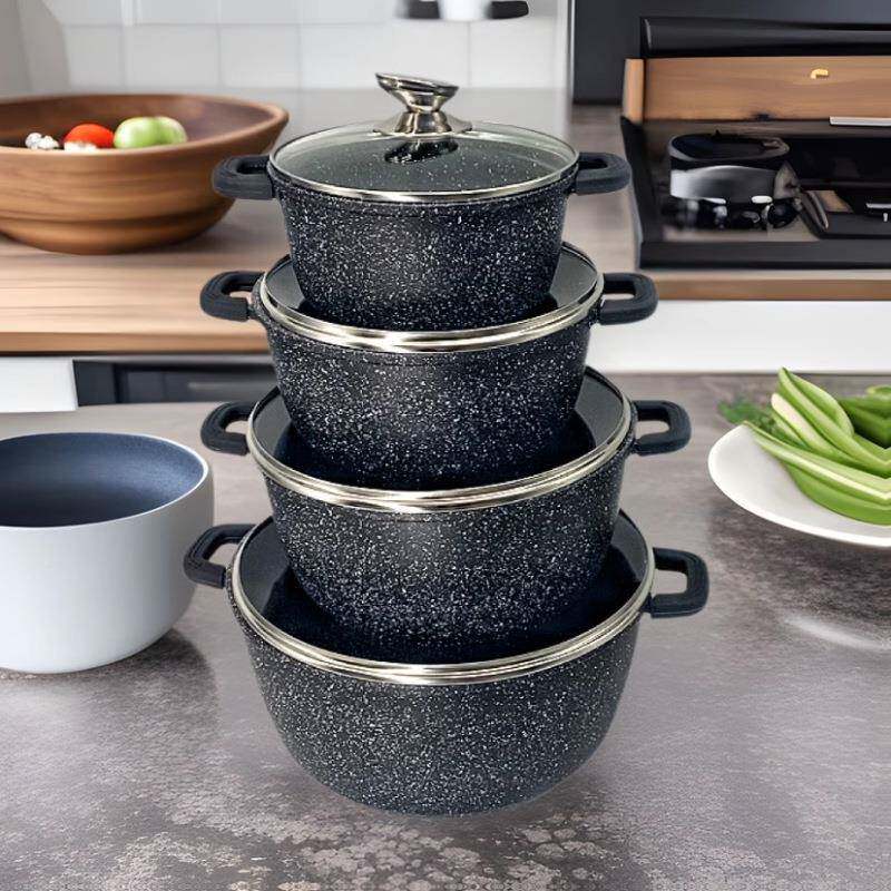 2p铸cscookwaFG-N8231reset压锅5件双耳汤套锅