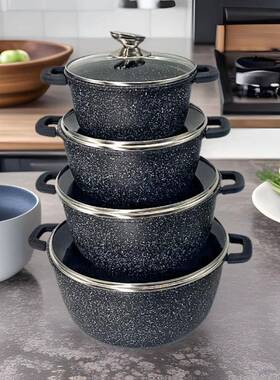 2p铸cscookwaFG-N8231reset压锅5件双耳汤套锅