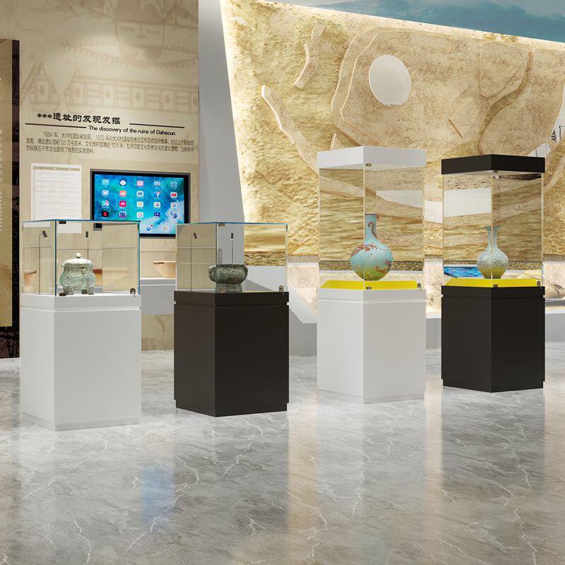 玻璃柜珠宝首饰柜台展示柜玉器产品样品展柜陈列柜博物馆文物展览