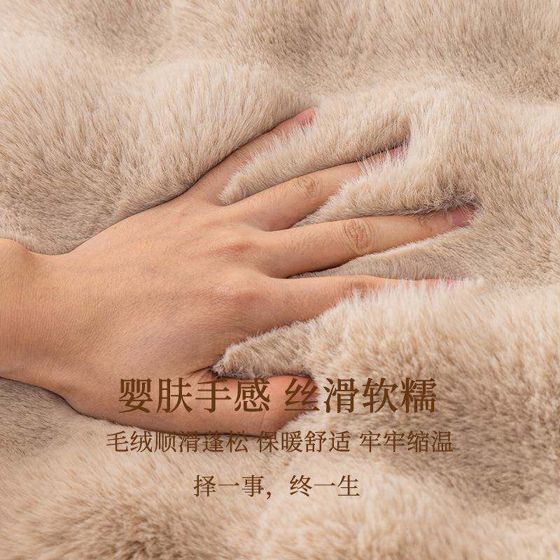 奢轻感沙发靠枕20绒25新款高颜值窗客厅加厚毛抱枕飘装87841870饰