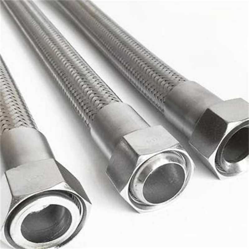 供应 不锈钢304金属软管 卡箍卡盘法兰式 扳把式316L金属软管