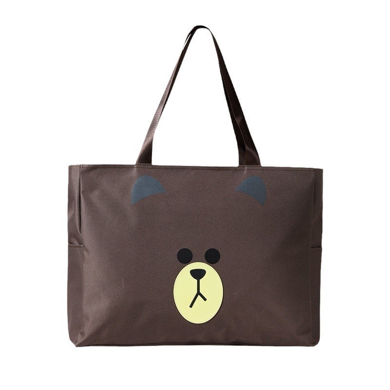 旅行包袋可爱轻便大容量女手提旅游包包帆布短途行李袋子便携学生