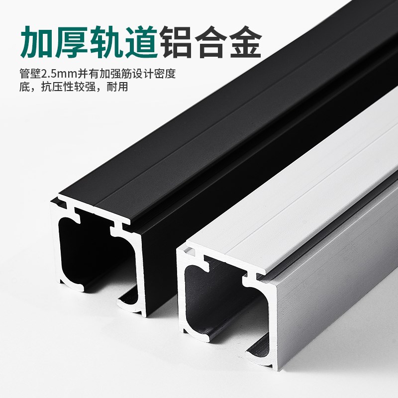 吊轮移门导轨轨道滑道实木玻璃门吊门滑轨吊推拉门滑轮折叠门吊轨