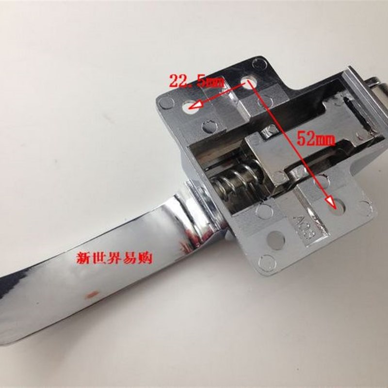 烘箱门锁a冰柜拉扣可调节拉手搭手把手冷库门锁烘箱烤箱