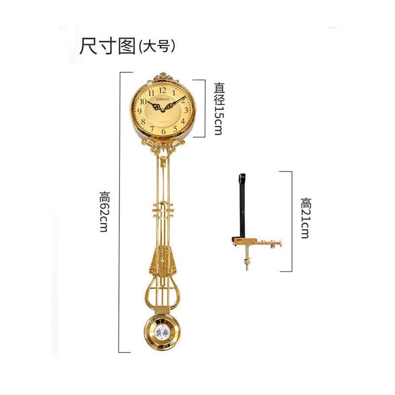 落地钟摆配件欧式客厅摆钟座钟机芯立式摇摆钟表零件女神摆件大钟