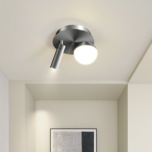 温馨走廊过道f射灯简约现代led吸顶灯进门玄关厨卫灯卫生间厨房灯