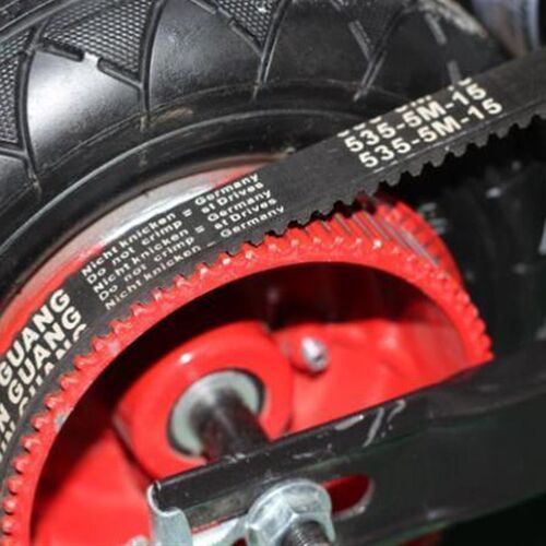 小电动皮带535-5M-15电车带C升级两轮加厚车皮耐磨齿形宽迷你皮条