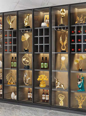 装饰品摆件高档入户玄关轻简约酒柜客厅工艺品摆件奢摆设家居现代