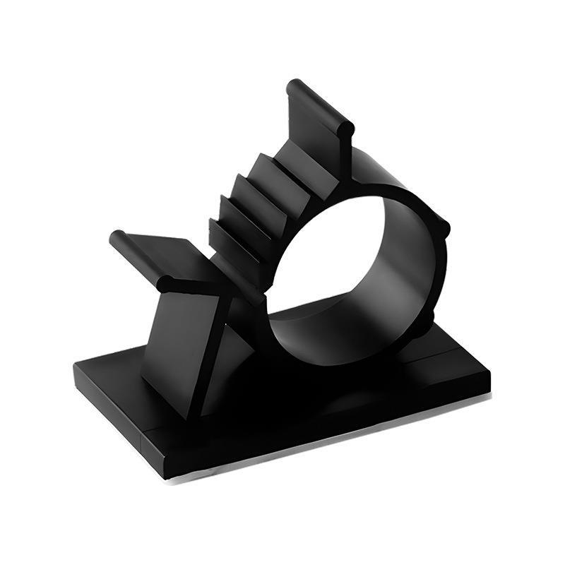 固定管夹尼龙抱箍水管卡箍理线夹网线整理束线扣可调粘贴扣子快拆