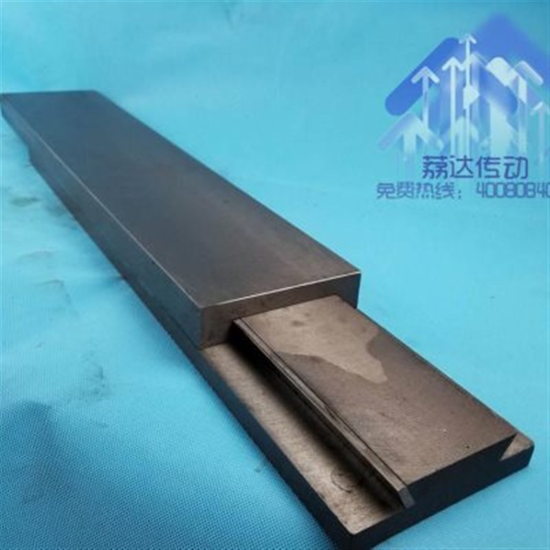 销品新款铸铁无杆滑块燕尾槽滑台导轨托板单M向直线工作台一字机