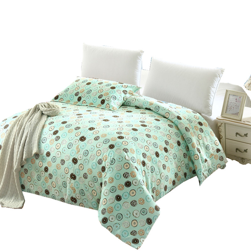 加厚全棉老式绒布被套单件卡通纯棉磨毛柔软200x230床上被罩6x7尺