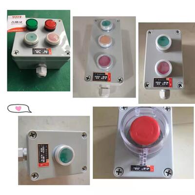 防水防尘急停开关单孔双孔ADAH事故应急透明保护罩紧急停止按钮盒