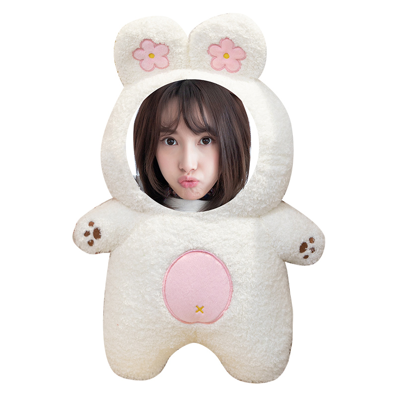 定制抱枕玩偶可印照片diy女生睡觉毛绒玩具娃娃情侣圣诞礼物生日