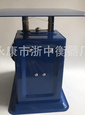 1台00KG铁质板平大秤ZZDP-205，弹簧度盘秤，机平板械称