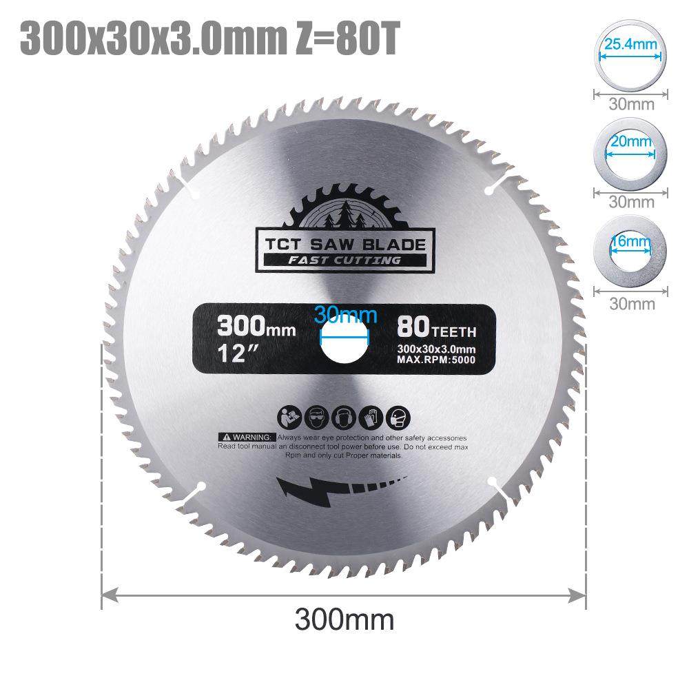 原厂直质合tct木锯锯片硬TCT10005多功能圆锯片300*金2.8销*30*80,五金/工具,锯片,淘宝优惠券,粉丝福利购,淘宝优惠卷