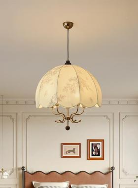 美式乡厅吊灯21692田园村古简约实木餐厅客灯中古风中式主卧室复