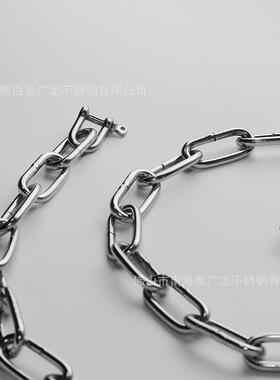 316不锈钢链条链焊接东栏杆紧固格全PHL规量大价优狗广发货金属链