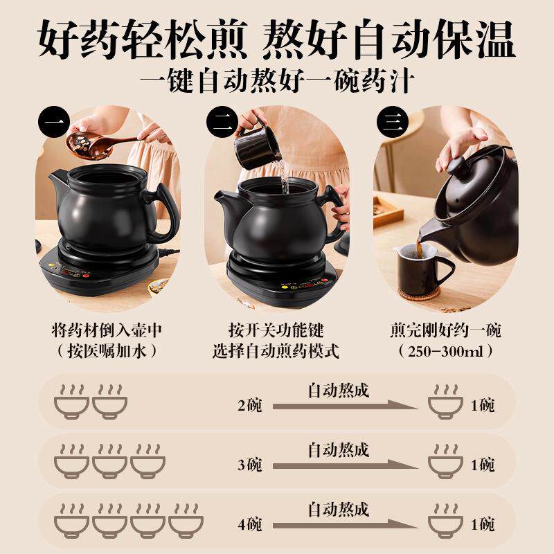 中药煎药MQ500-Y1壶全自动熬药养中生家用熬药煲药罐电中壶医专用