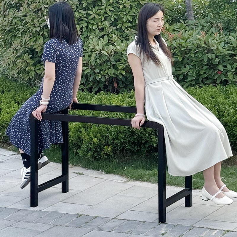 高73加厚台式电脑桌n架子 脚架 桌子腿支撑架 铁艺桌腿 办公桌支