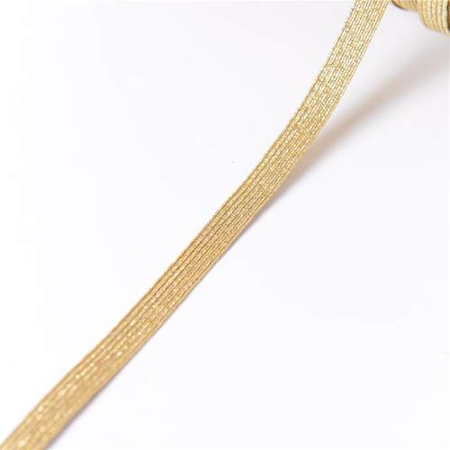 彩色全葱走马紧带金36扁3389M银M现货平金粉银葱松弹力带橡筋