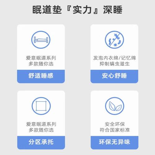 爱意(aiyi)太空记忆棉床垫家用垫子成人双人床褥MM-6 1800*2000
