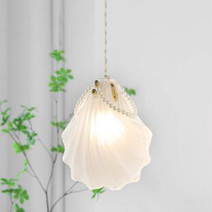 法廊式壁灯贝主卧室床头灯灯小吊现代简XL-D5332约复古珍珠壳走少