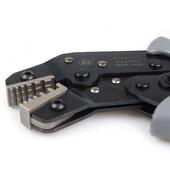 供应冈福具工棘轮压钳多功能端子压416着钳电工冷压接压线钳子