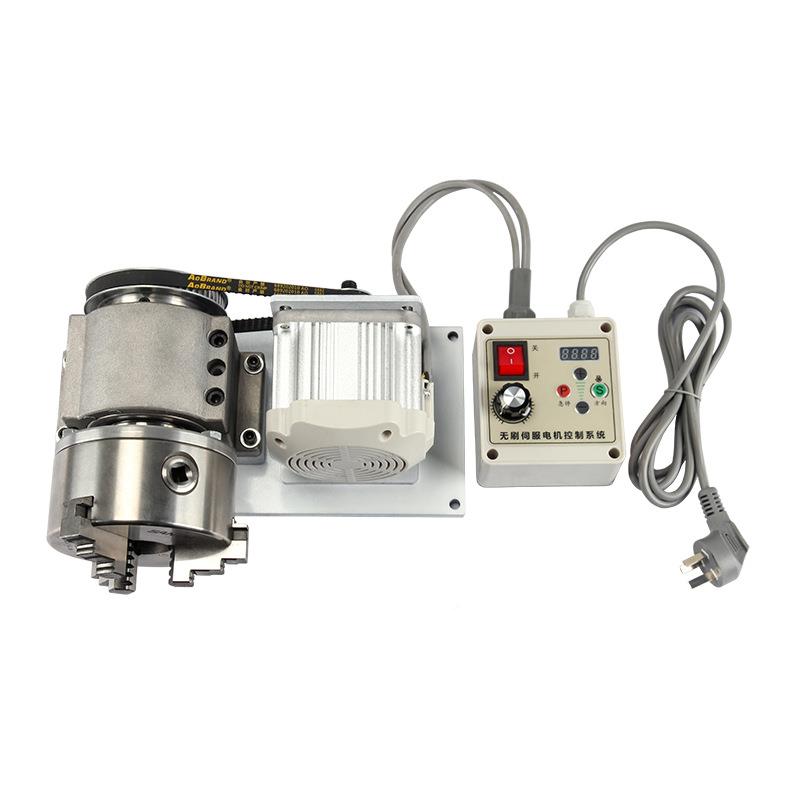 可调速三爪盘抛光机电动抛光机电卡盘台球修杆机机木700工床车主