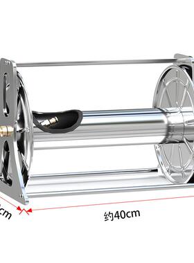 金属IZF水压管收纳水车高枪自来水枪浇花软家用管收纳架大号1管00