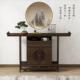 新式 中玄695奢关桌轻案台木玄实关柜家用条案玄关台入户玄关桌子