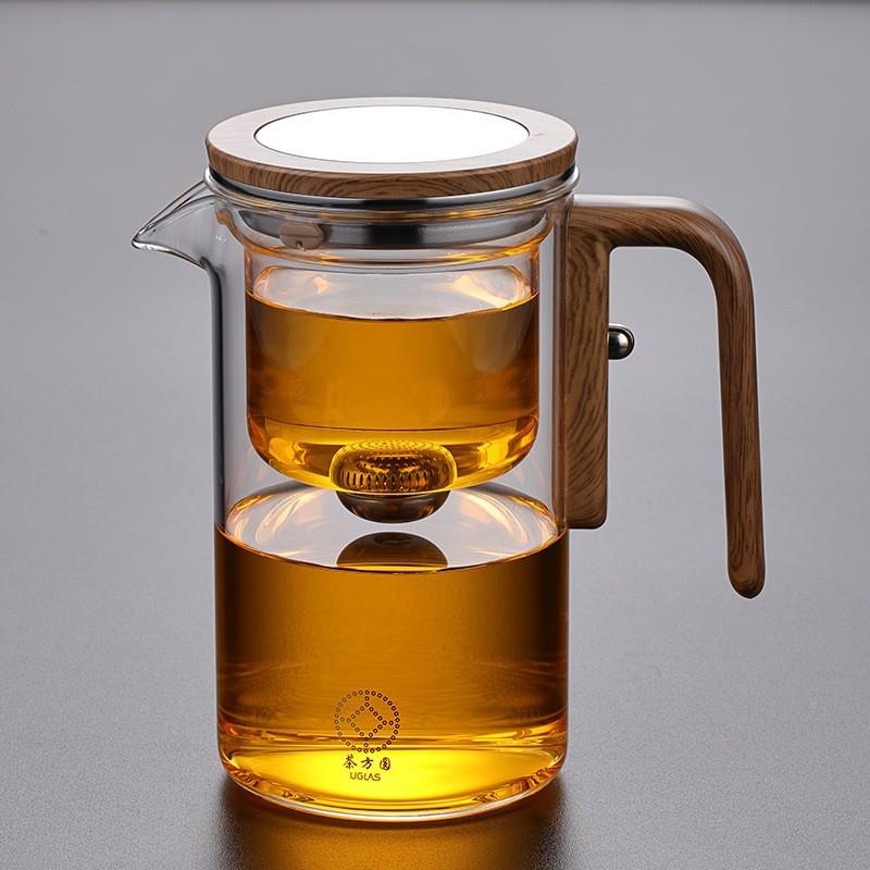 飘逸杯茶水离泡玻茶壶全无品牌/璃耐热过滤冲分茶神功器夫茶具磁