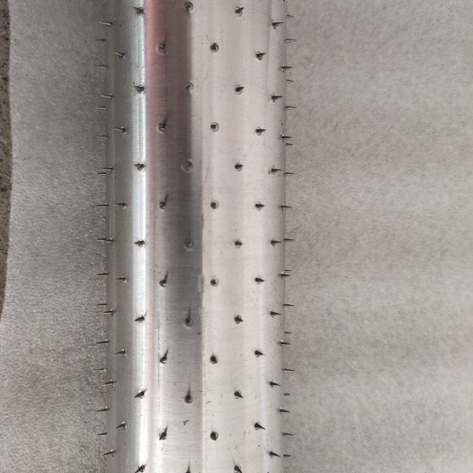 无纺布袋超密打孔针辊铝箔针板针辊针筒针刺辊轮塑料薄膜定做水泥