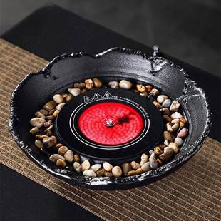 网红炉煮茶器复ZF2340古电陶围炉家用室炉内庭茶院烤煮茶壶电烤烤