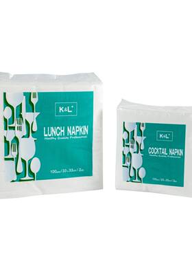 餐单层餐巾纸木230230mm/25双层餐巾纸全浆厅饭店餐巾纸LOG餐O西