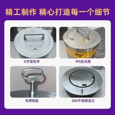 457全动可移液压升降自柱学校位景区不锈钢手动固动定防撞升单降