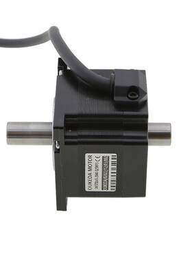 57空心轴步进电机 双轴 NEMA23  0.78 Nm 2.0A 57x57x45mm 57中空