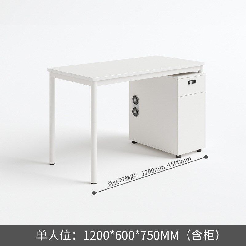 职员办公桌简约现代屏风员工桌工作位电脑桌组合二人/四人/六人位