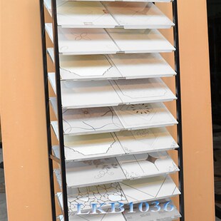 铝扣板展示架集成吊顶展架平板灯y30天花板层架45板黑色拆装亚克