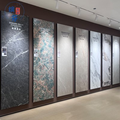 800x2600大板材柔光岩板电视背景墙瓷砖大理石客厅丝滑釉简约墙砖