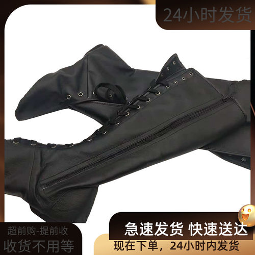 蒙古舞蹈靴女g子蒙族民族舞蹈靴藏族靴女鞋子舞蹈马靴系带拉炼黑