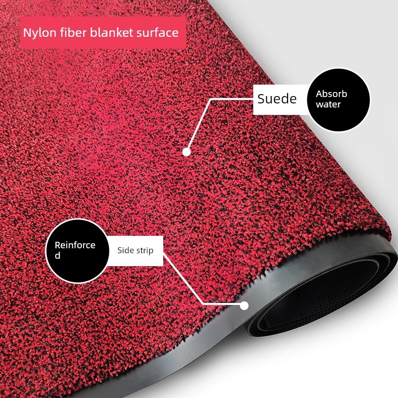 商用地垫定制地毯logo印字公司电梯门口迎宾防滑脚垫厨房吸水门垫