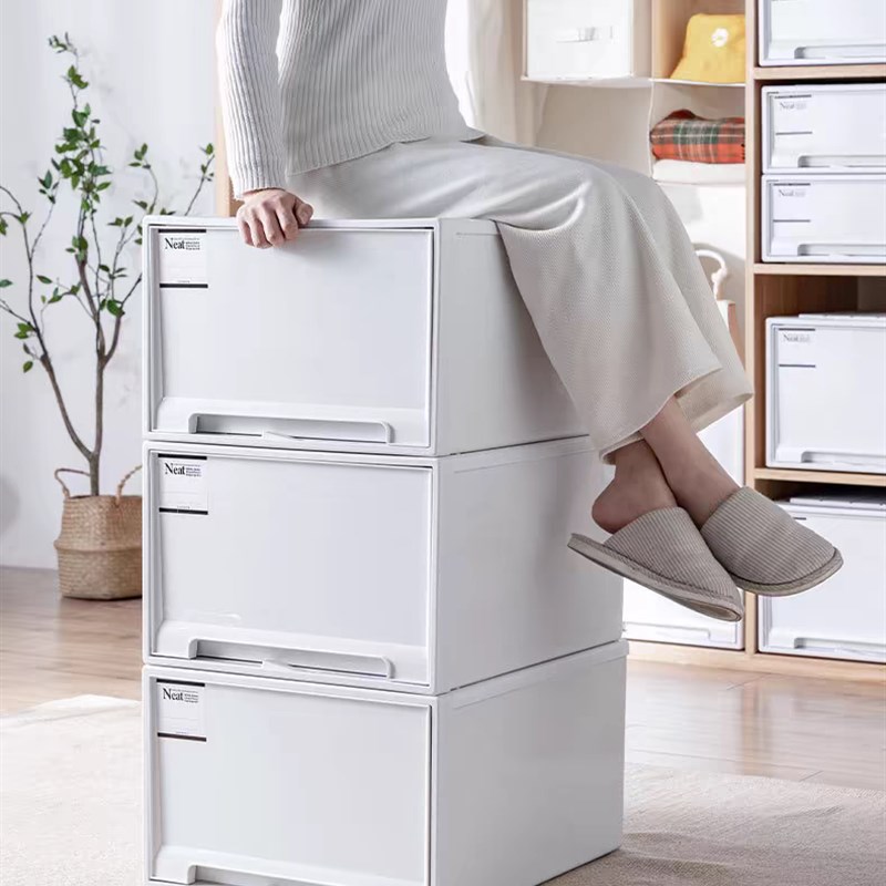 收纳柜抽屉衣柜收纳盒塑料抽屉式收纳柜置物柜家用储物简易收纳柜