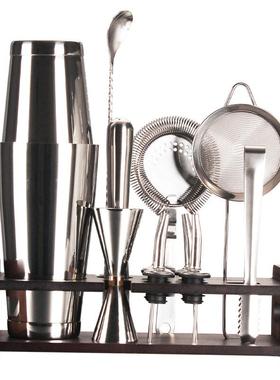 具30不4锈钢调酒装套酒吧M59641调酒工调酒师调酒用具酒吧派对收