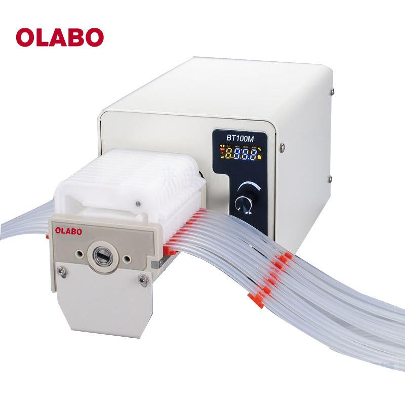 LABO工速业调型蠕动泵单/BT100M双多通字道泵头数转速型蠕动O泵