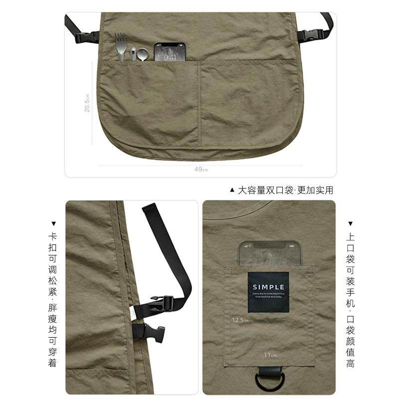 印制lgo印字马甲式围裙罩泼水厨房烘焙绘o画BIO餐饮露营衣工防作,家庭/个人清洁工具,围裙套装,淘宝优惠券,粉丝福利购,淘宝优惠卷