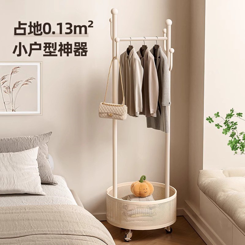 挂衣架落c地卧室内家用可移动晾衣架收纳架寝室宿舍床头简易衣帽